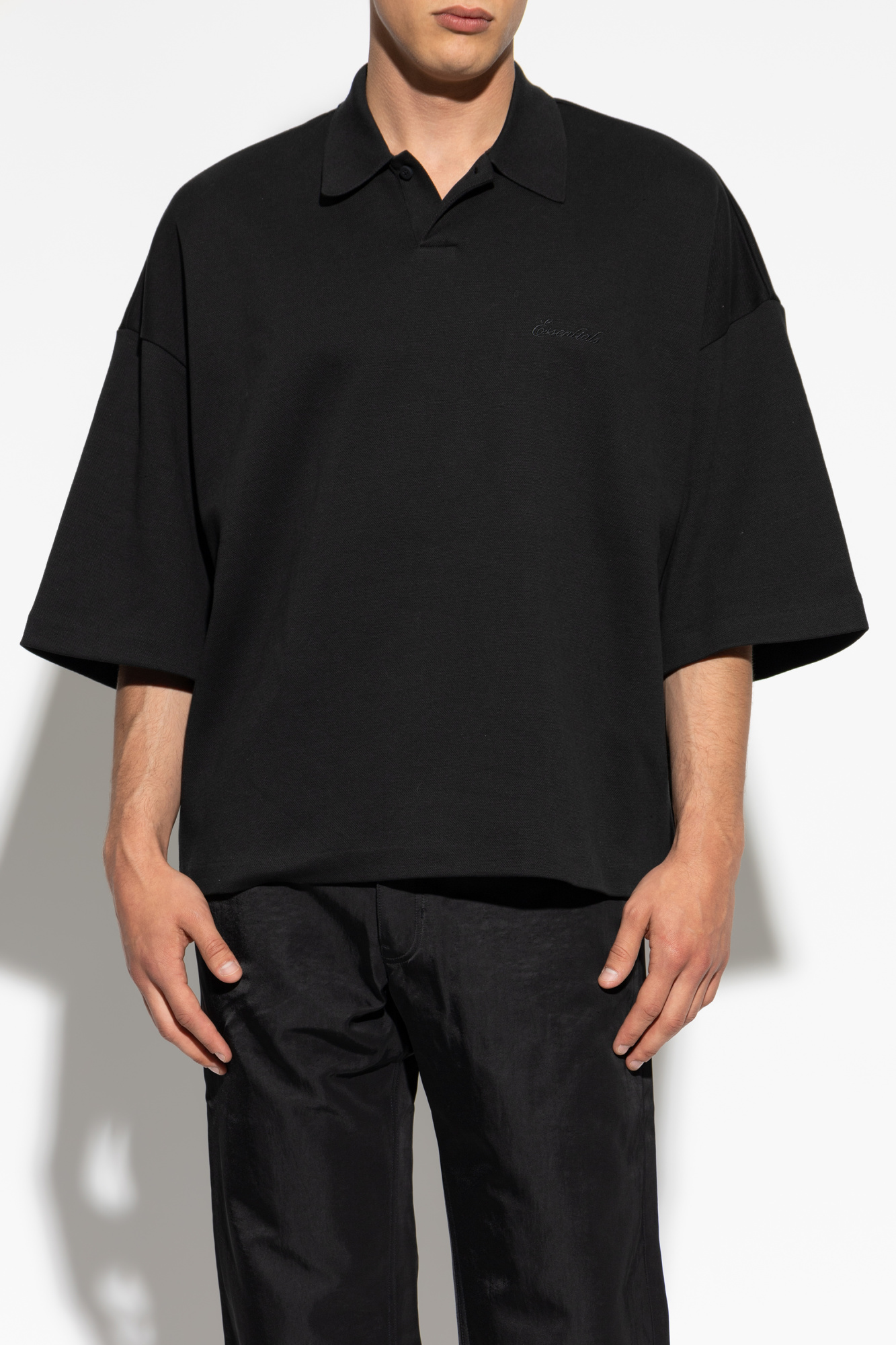 Fear Of God Essentials Polo with embroidered logo | Men's | Vitkac